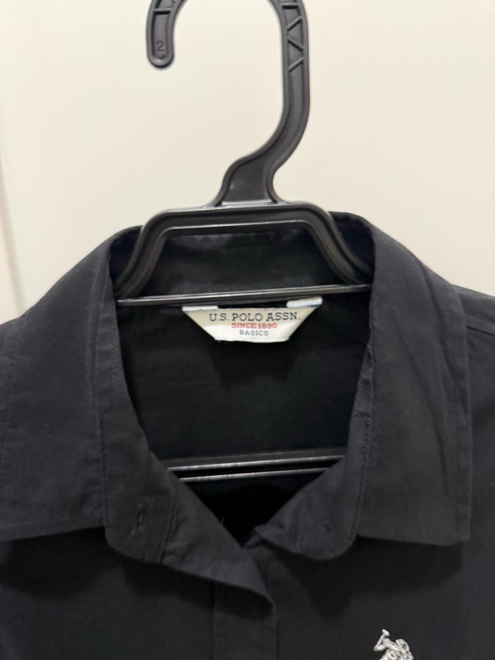 Черная рубашка U.S. POLO ASSN.