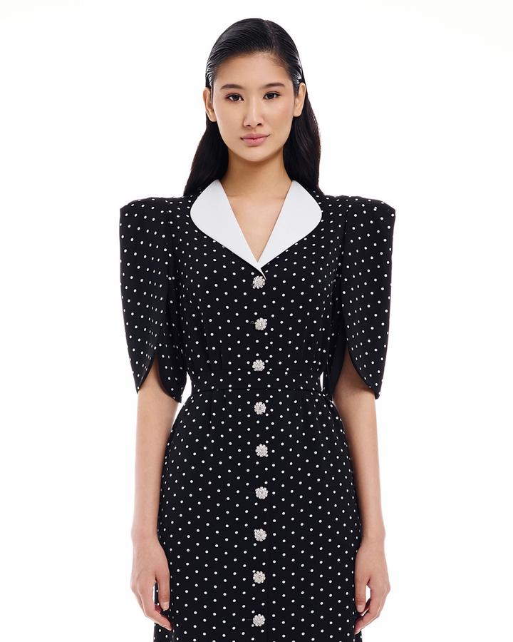 Платье в горошек Malli