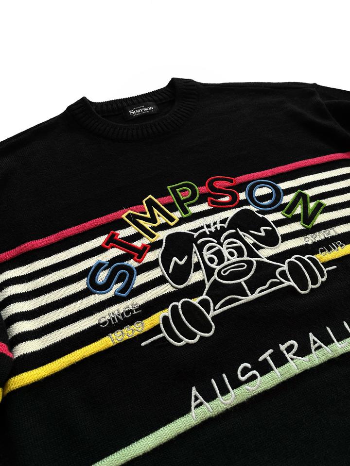 винтажный свитер simpson australia