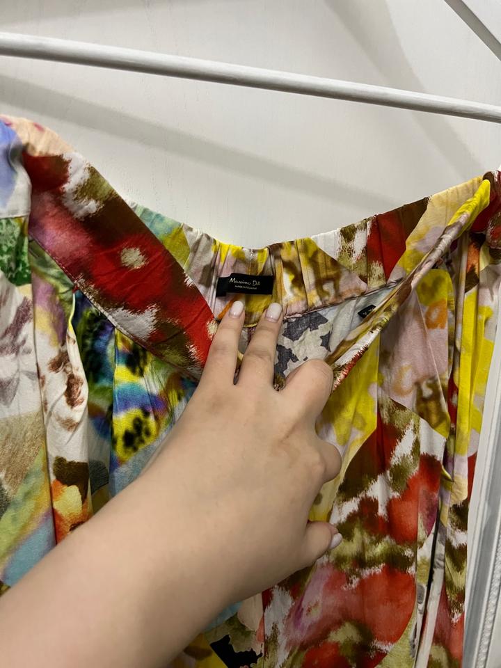 двойка лен massimo dutti