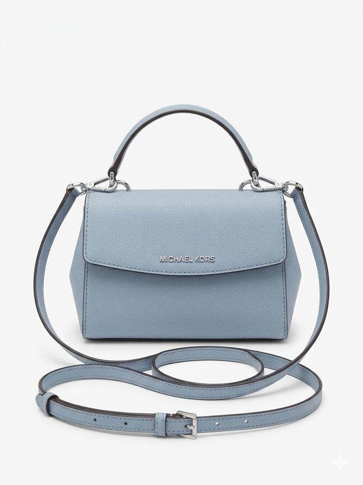 Сумка Michael Kors - сафьяновая кожа, компактный размер