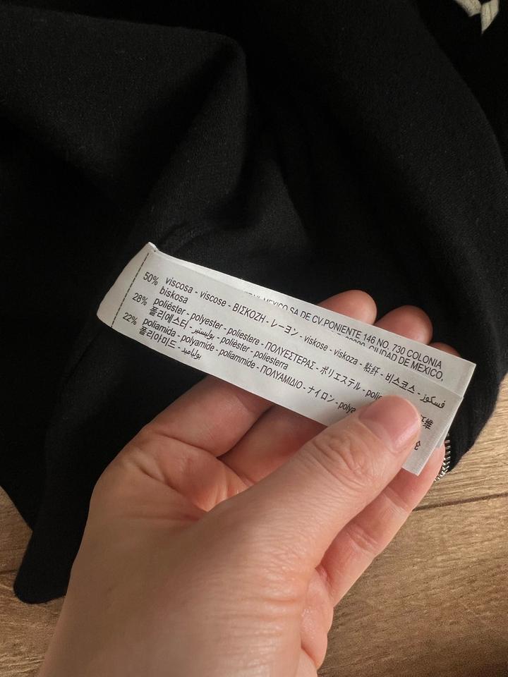 Черная трикотажная олимпийка Oysho