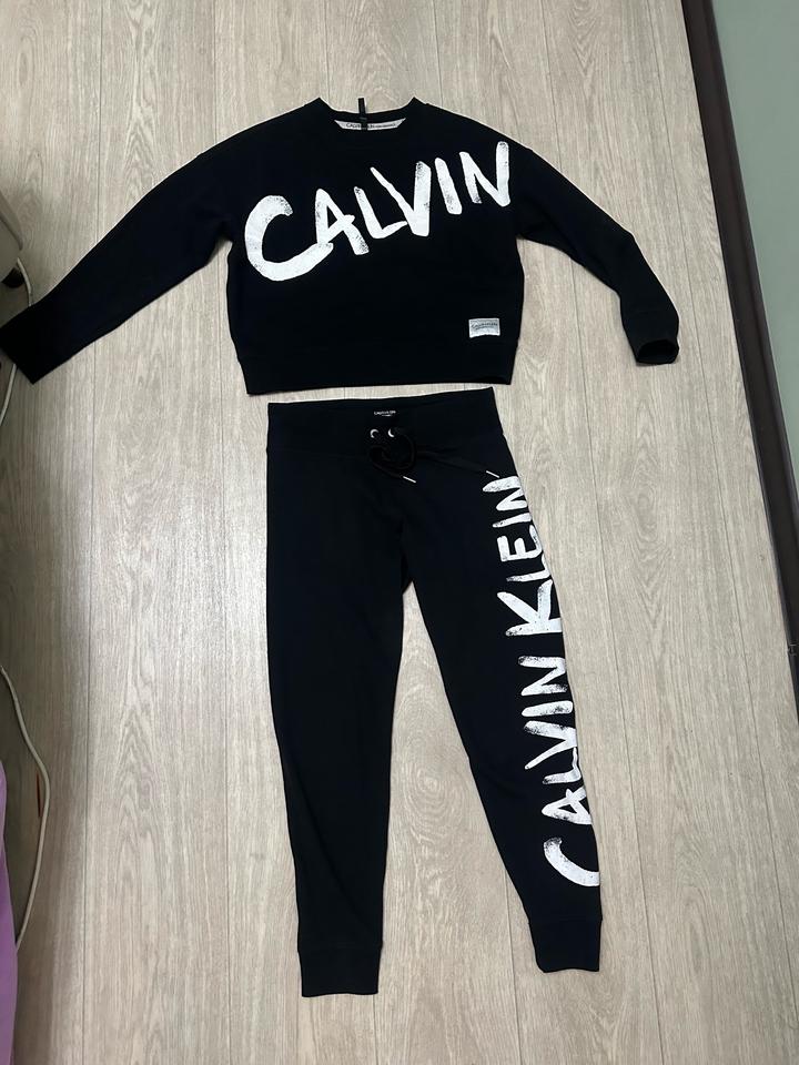 Черный спортивный костюм Calvin klein