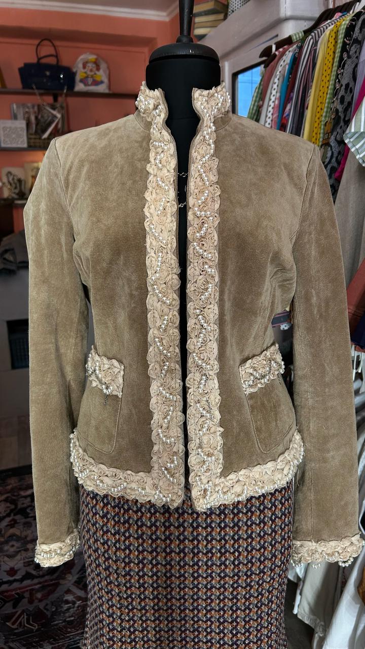 Замшевая куртка