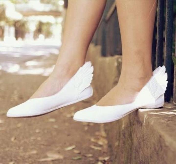 Балетки с крыльями (реплика Adidas Jeremy Scott Wings)