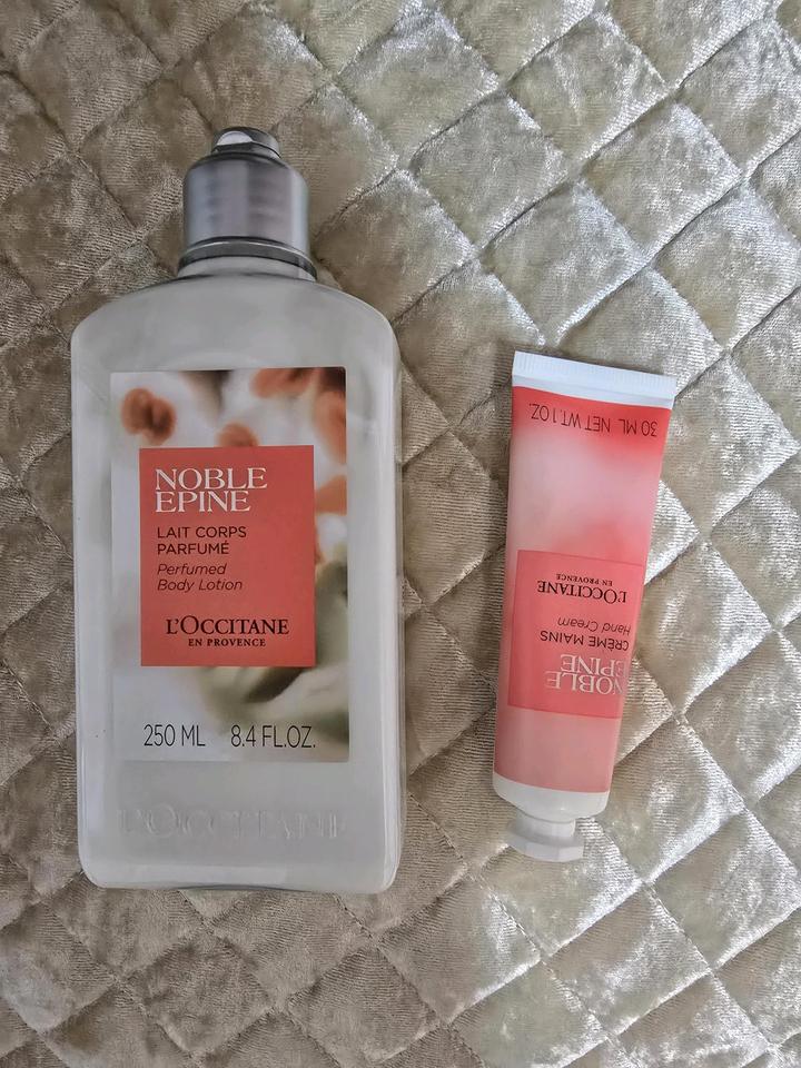 Лосьон для тела и крем для рук Noble Epine L'Occitane en Provence