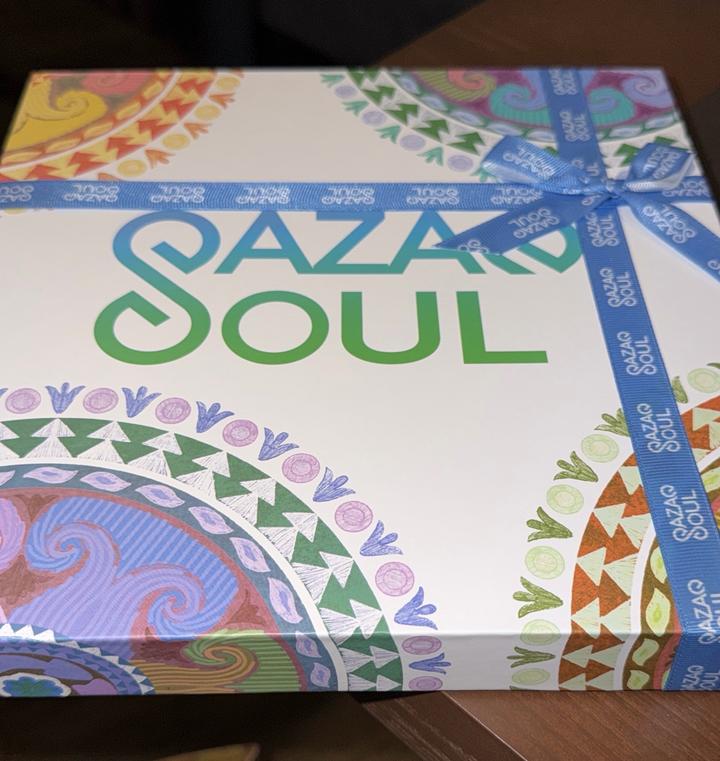 Шелковый платок Qazaq Soul 90x90