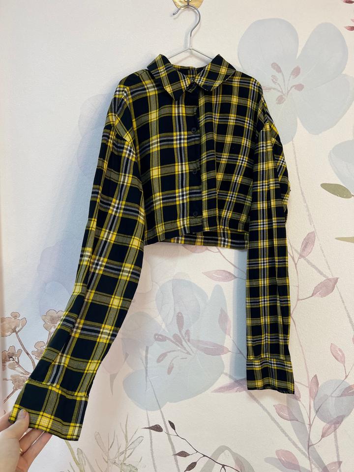 Рубашка укороченая