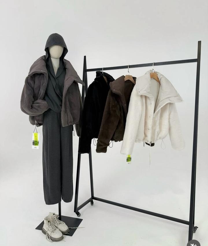 Двухсторонняя куртка -шубка