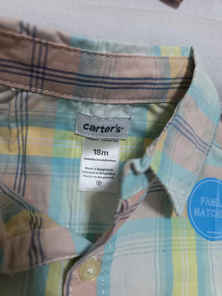 Рубашка для малышей Carters Оригинал