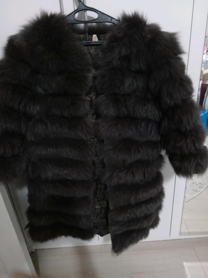 Шуба из песца