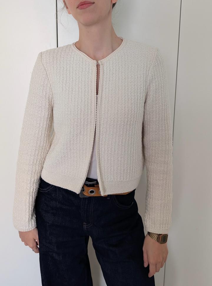 Жакет ZARA цвета айвори