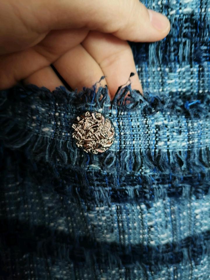 Жакет пиджак твидовый