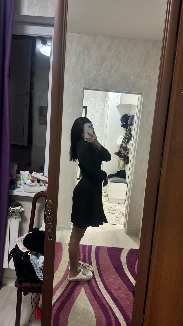 Платье черное