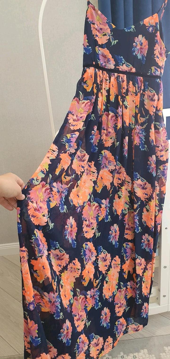 Платье длинное