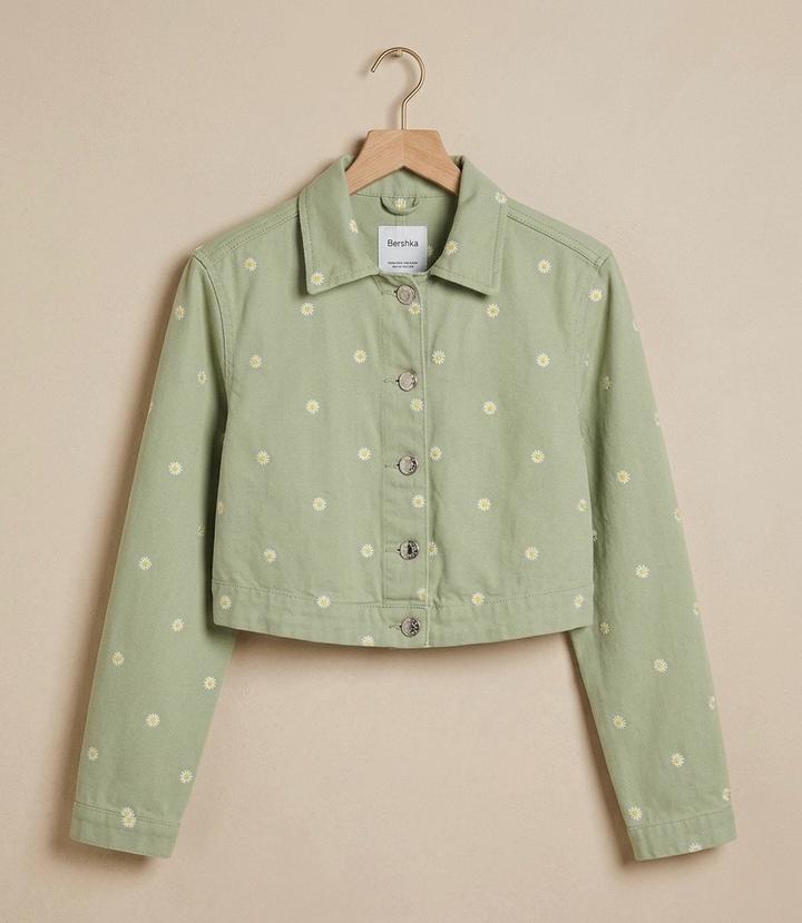Джинсовая куртка Bershka