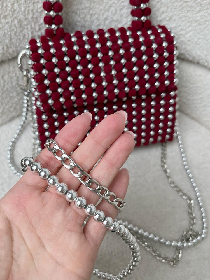 Сумка из бусин