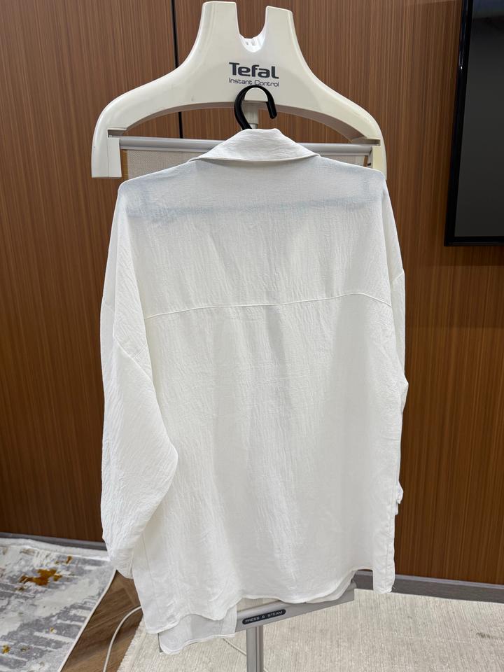 рубашка белая тонкая