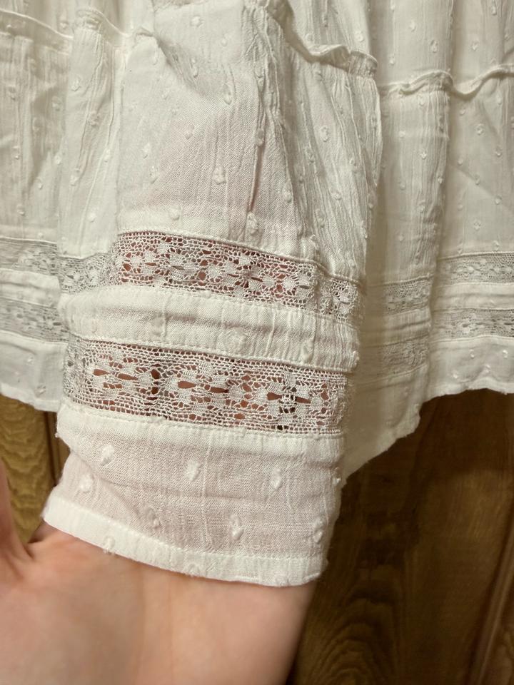 Белая юбка Hollister