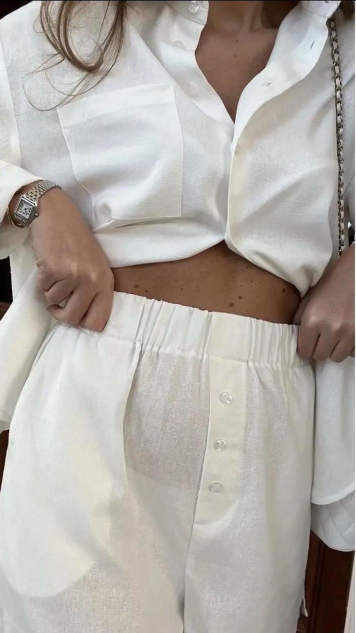 Льняной костюм 🤍