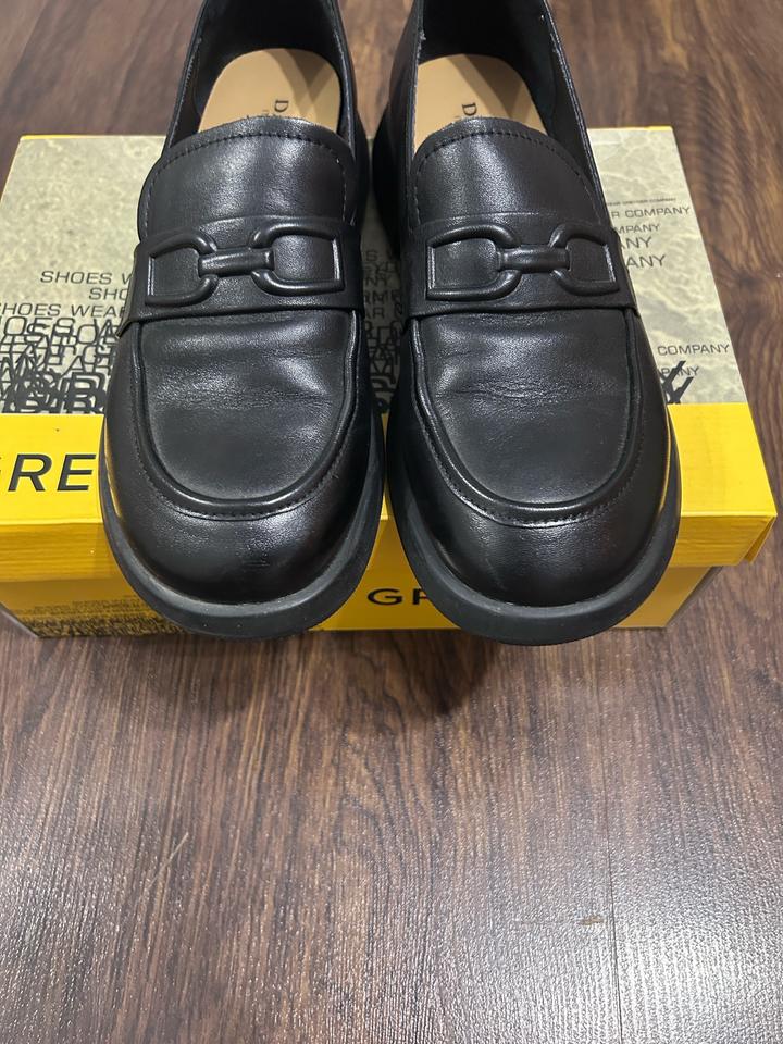 Кожанные лоферы Дагем