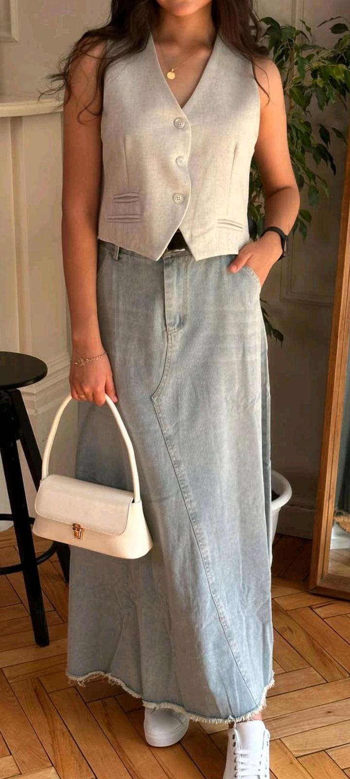 Джинсовая юбка