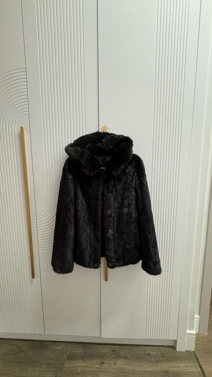 Норковая шуба .