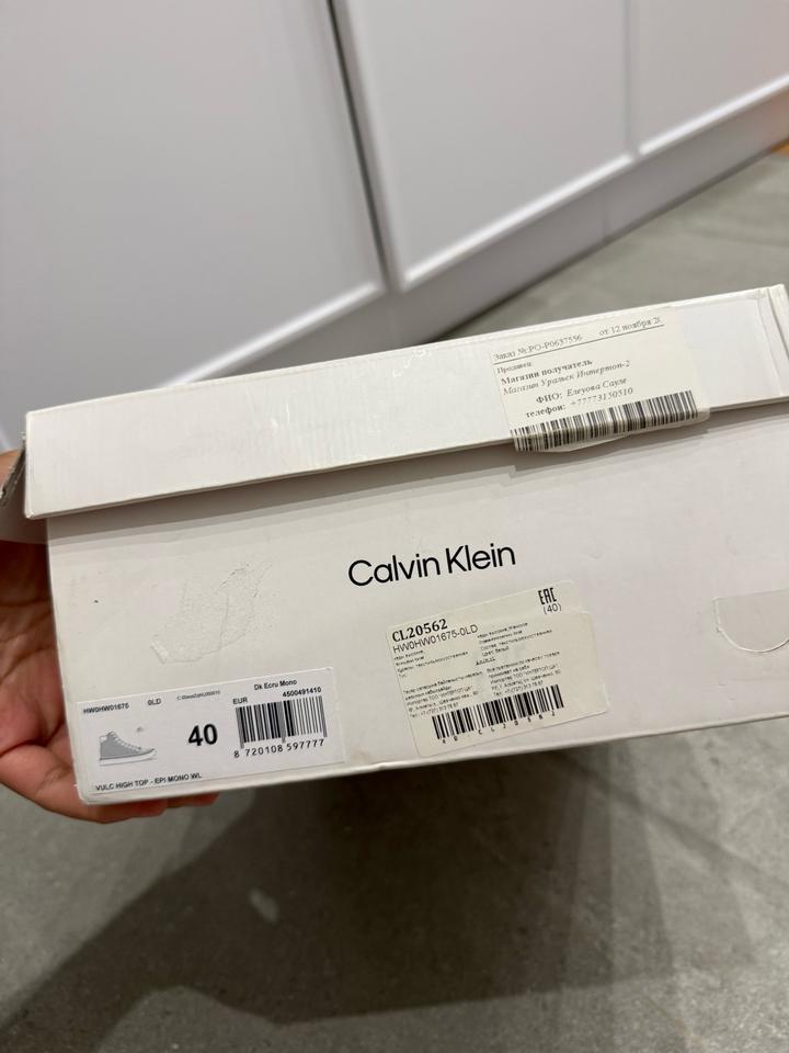 Новые сапоги Calvin Klein
