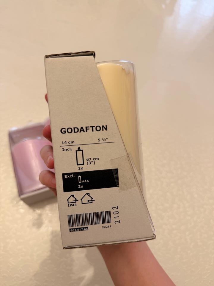 Свечи интерьерные IKEA
