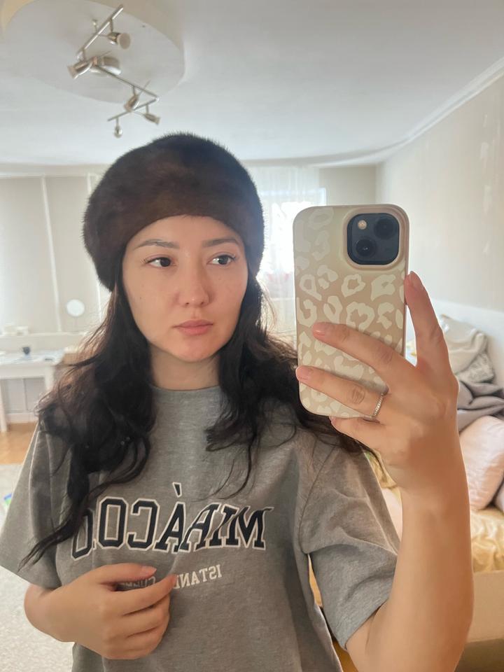 Шапка норковая