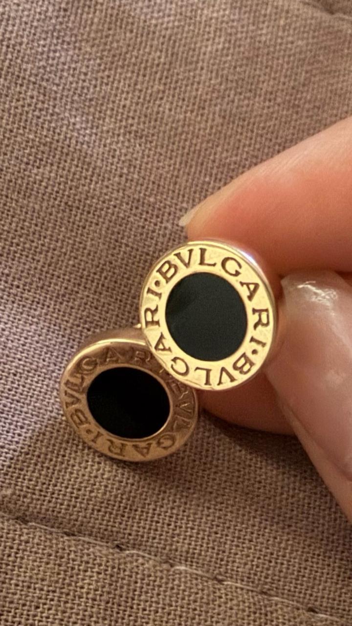Пусеты под Bvlgari. Производство Россия. Золото 585