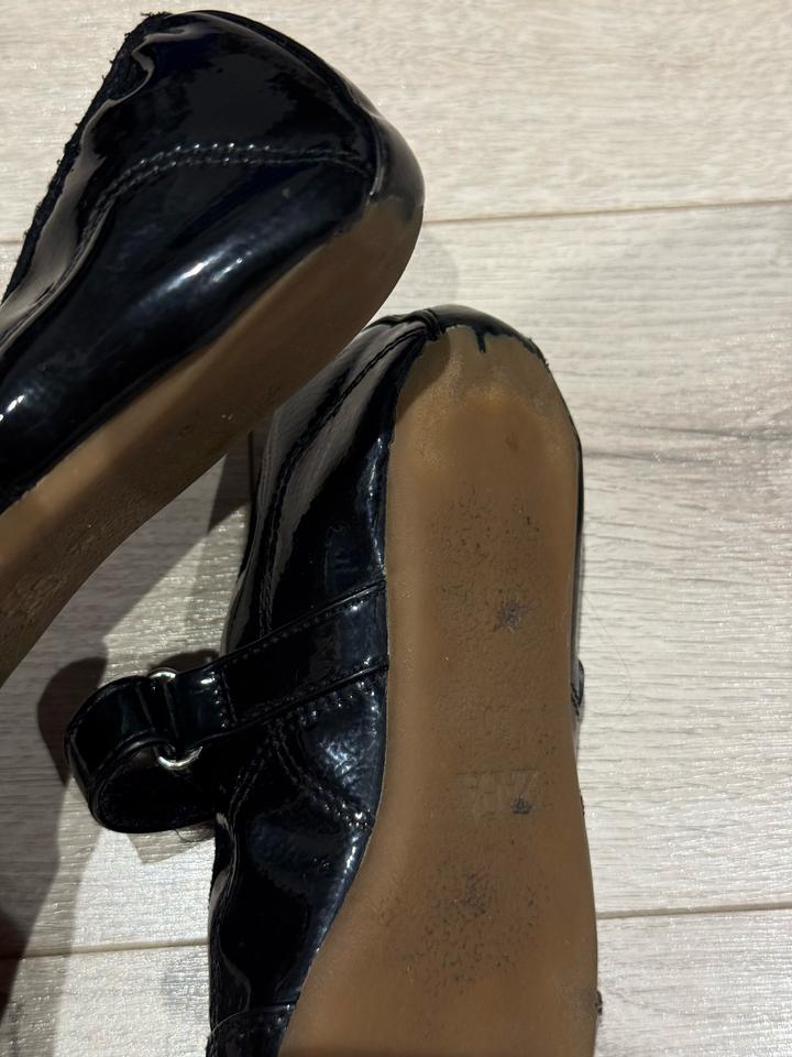 Лаковые балетки Zara, размер 30 (18,9 см)