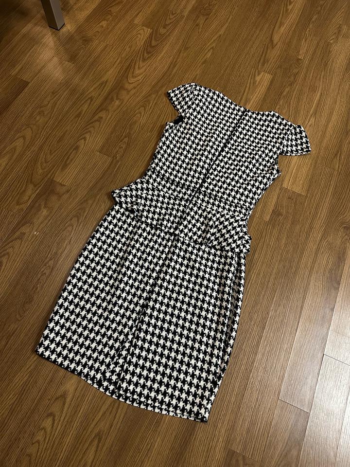 Мини платье гусиная лапка