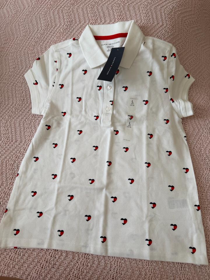 Поло для девочек Tommy Hilfiger