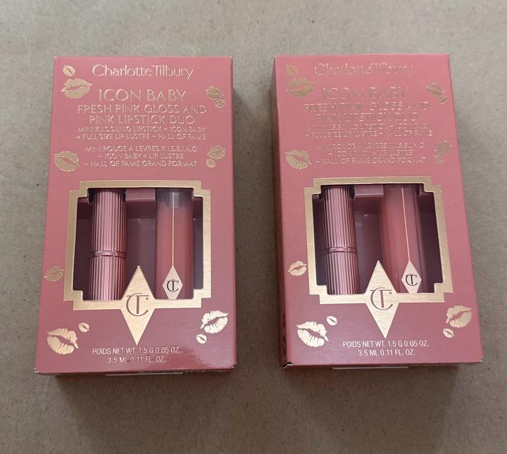 Charlotte Tilbury Gloss&Lipstuck Dou, Icon Baby