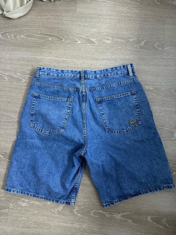 Джинсовые шорты pull&bear