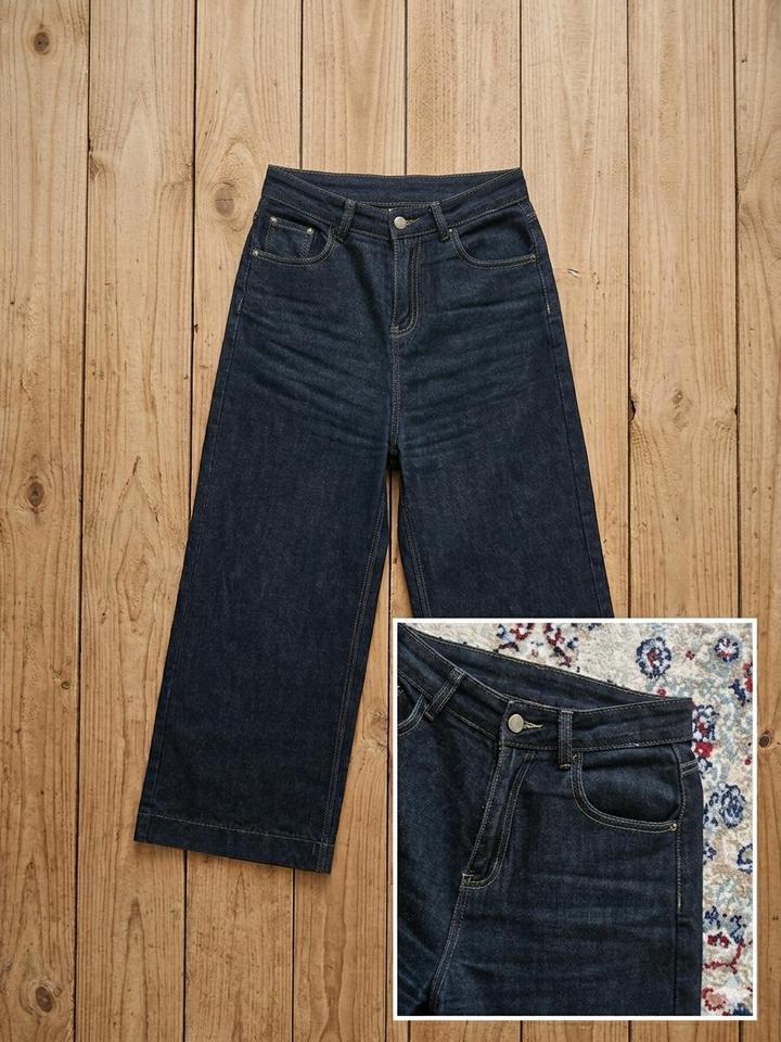 Широкие джинсы трубы (Wide-Leg)