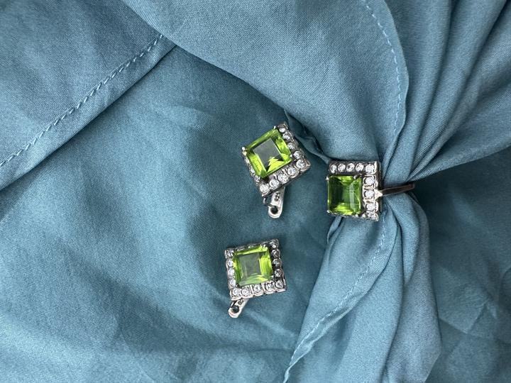 Серебряный набор винтажный