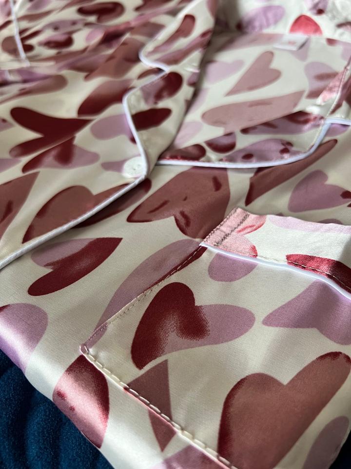 Атласная домашняя одежда 3 в1