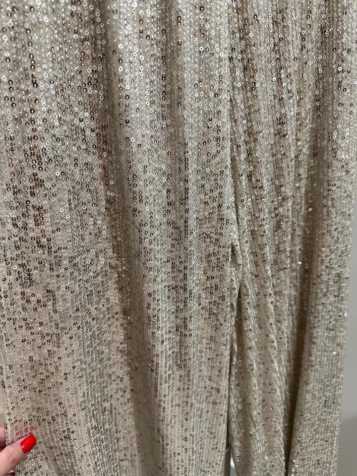 Брюки с пайетками