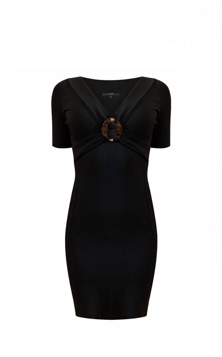 Черное платье Gucci