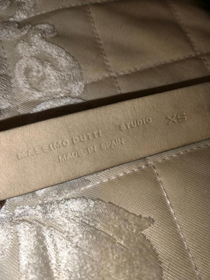 Ремень-корсет из натуральной бычьей кожи Massimo Dutti