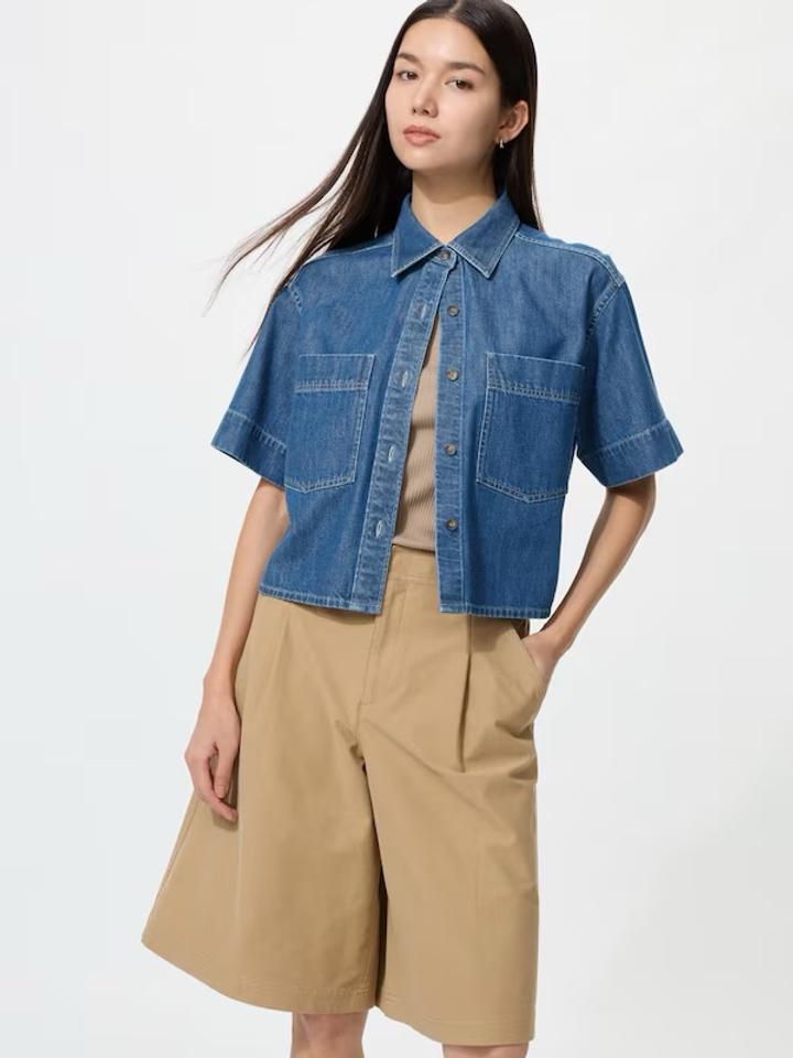 Рубашка Uniqlo L