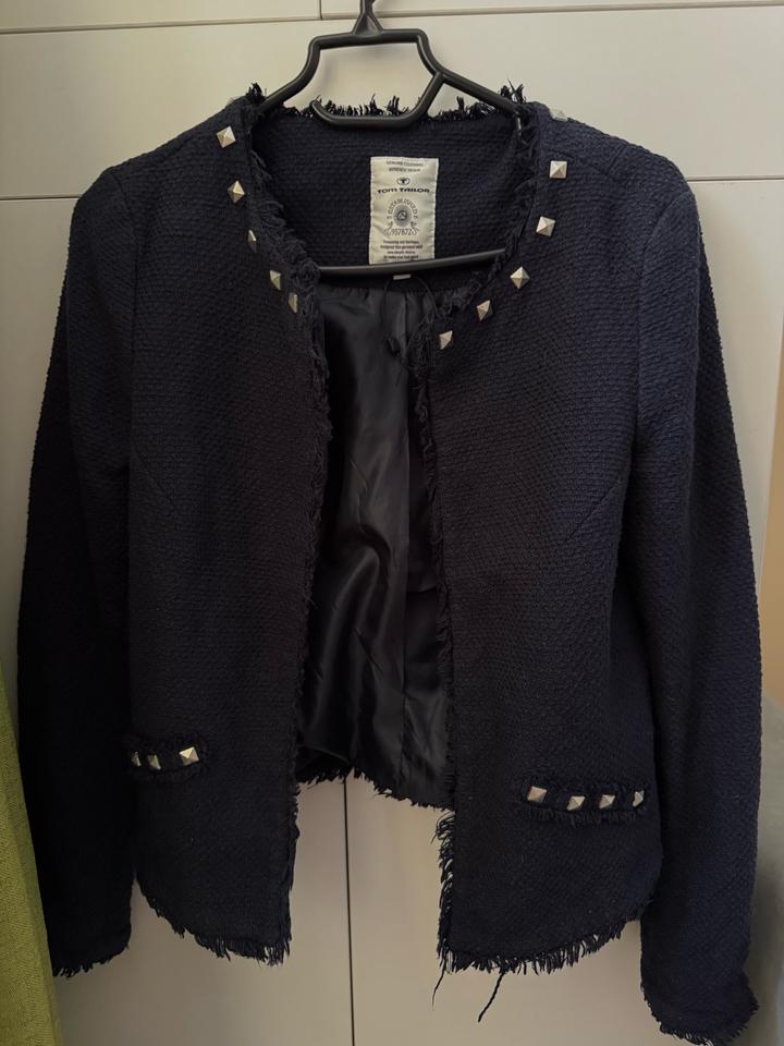 Твидовый пиджак Tom Tailor