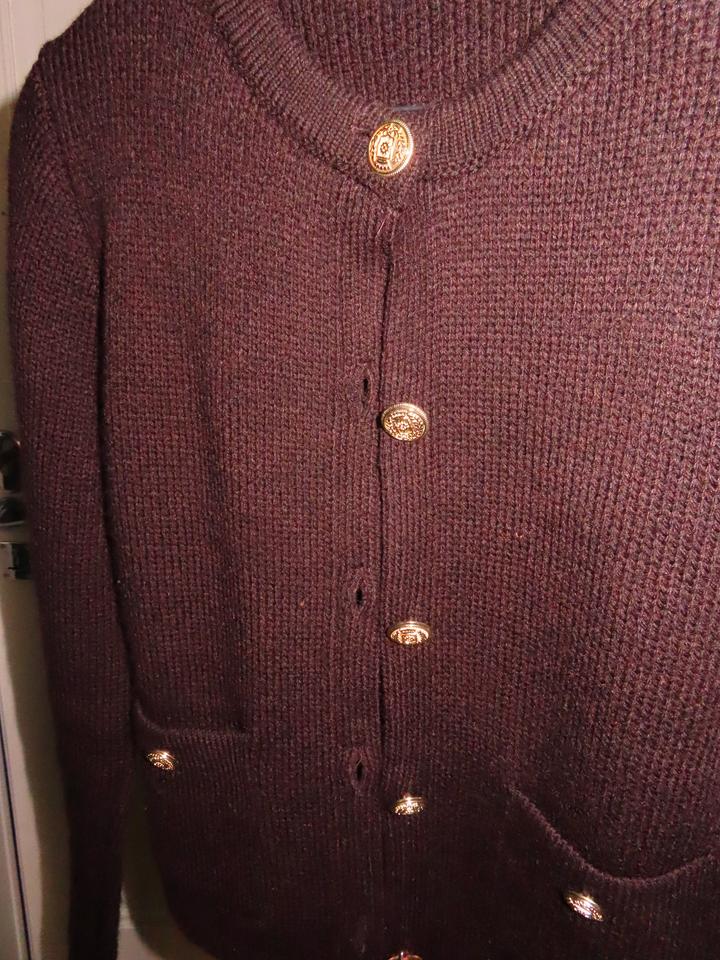 Коричневая кофта zara
