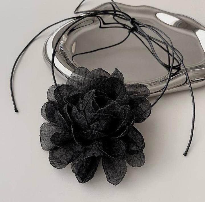 Новый чокер розочка