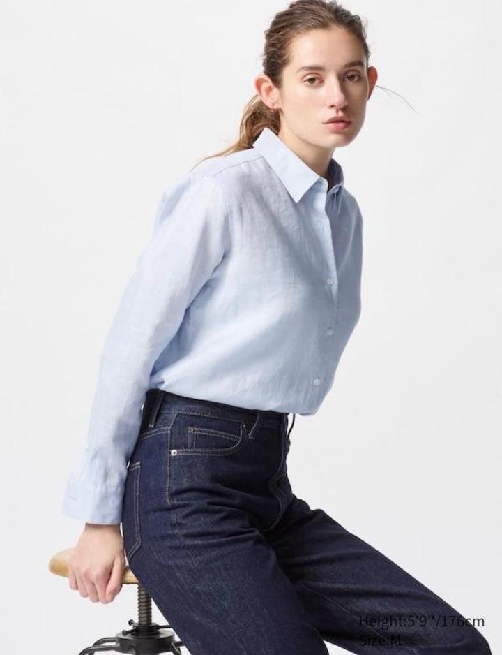Рубашка Uniqlo