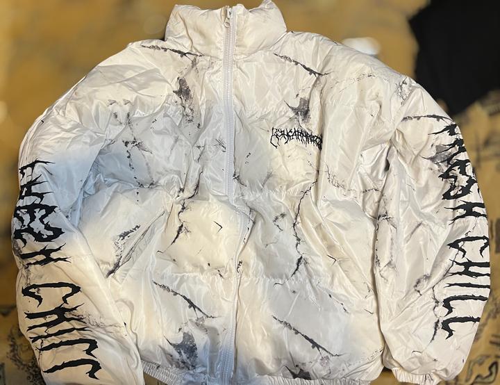 Белая куртка (унисекс)