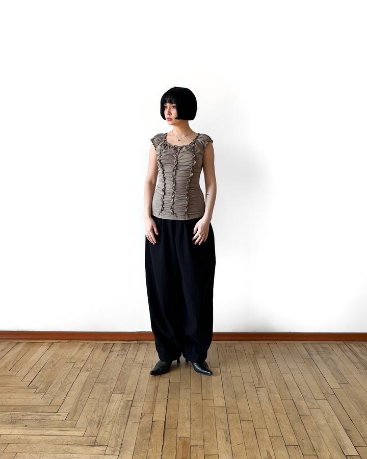 текстурная майка anna nicola