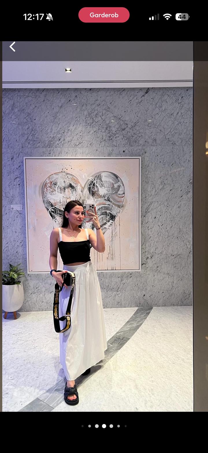 Юбка белая на лето Mango размер XS длина миди